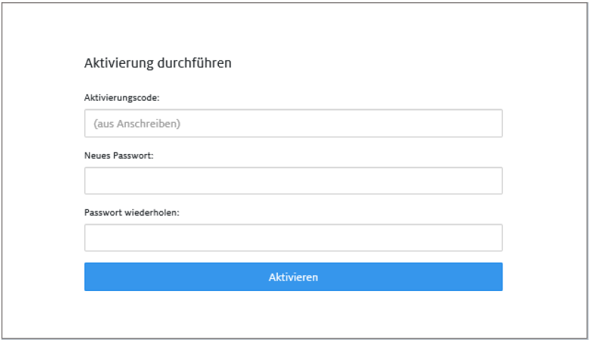 Wie aktiviere ich meinen Account? – Personal-Portal Hilfe